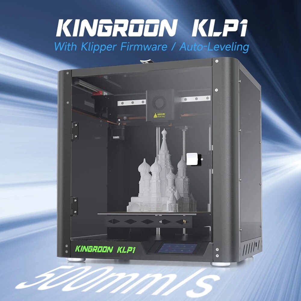 KINGROON ֽ  3D , KLP1 CoreXY , ִ 500 mm/s μ,  ڵ  210x210x210mm  